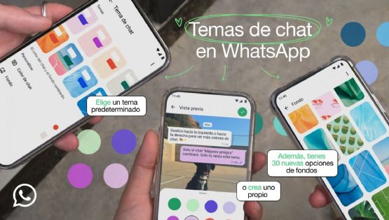 WhatsApp ofrece una experiencia más personalizada con los nuevos temas de chat