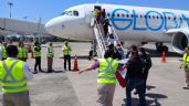 Aterrizó en Chiapas un avión con 157 mexicanos deportados desde EU