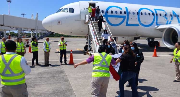 Gobierno instala campamento en Tapachula para atender a mexicanos deportados de EU