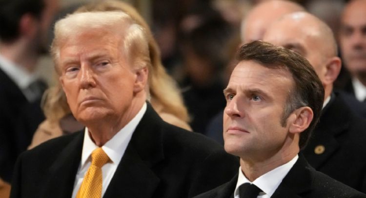 Macron retenido por la policía en Manhattan: qué habló con Trump tras el bloqueo (VIDEO)