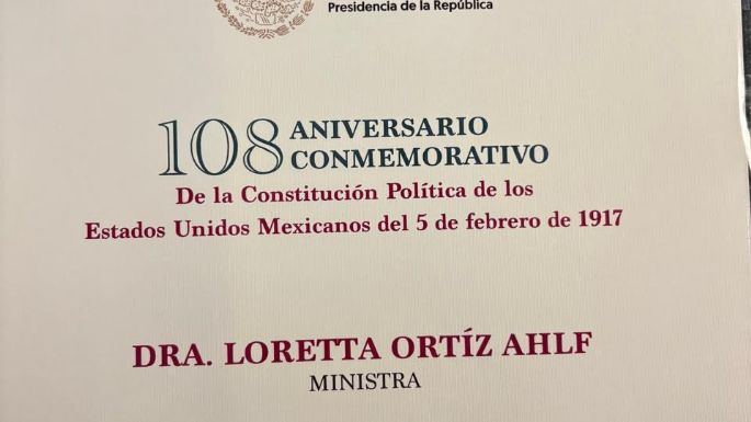 Ministras de la 4T sí fueron convocadas al aniversario de la Constitución; así son sus invitaciones