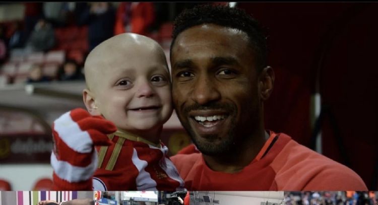 Bradley Lowery y Jermain Defoe: futbol contra el cáncer