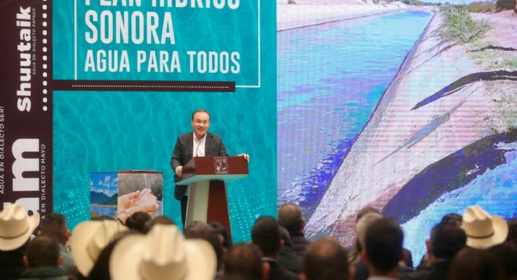 Gobernador de Sonora puso en marcha el Plan Hídrico; una estrategia de tres décadas