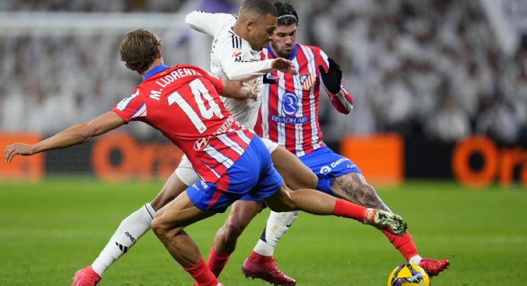 Mbappé y Álvarez marcan y el derbi madrileño acaba con empate a uno