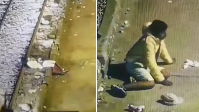 Hombre en Perú sobrevive tras ser atropellado por un tren (Video)