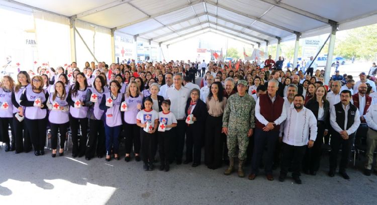 Arrancan Américo y María Colecta Anual 2025 de la Cruz Roja; invitan a sumarse