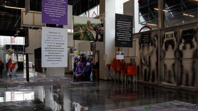 Grandeza de Tlatelolco: Muestras en el CCUT sobre desarme nuclear y feminismo (Video)