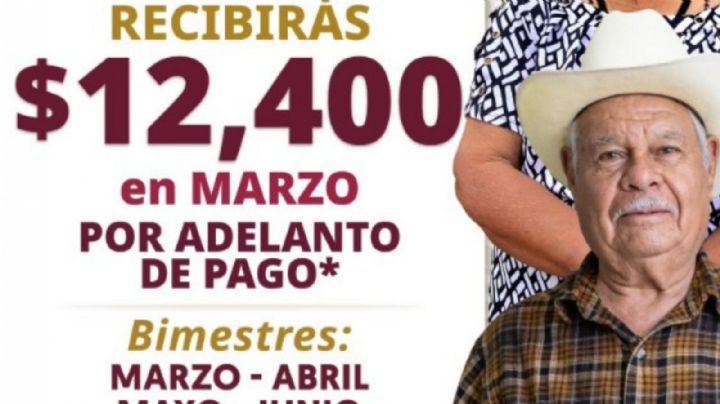 Adultos mayores recibirán pago doble en marzo en estos estados