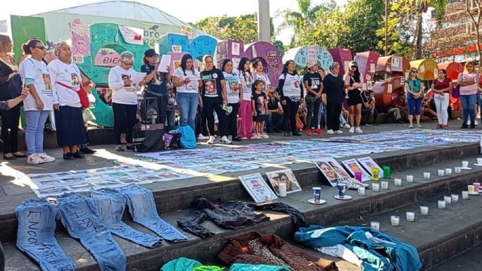 Familiares de víctimas de desaparición forzada realizan vigilia de luto nacional en Morelos (Video)