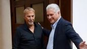 Foto ilustrativa de la nota titulada: Kevin Costner fue recibido por el presidente Miguel Díaz-Canel en su visita a Cuba (Video)
