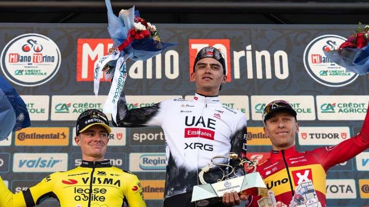 Isaac del Toro se corona en la mítica Milano-Torino de ciclismo de ruta