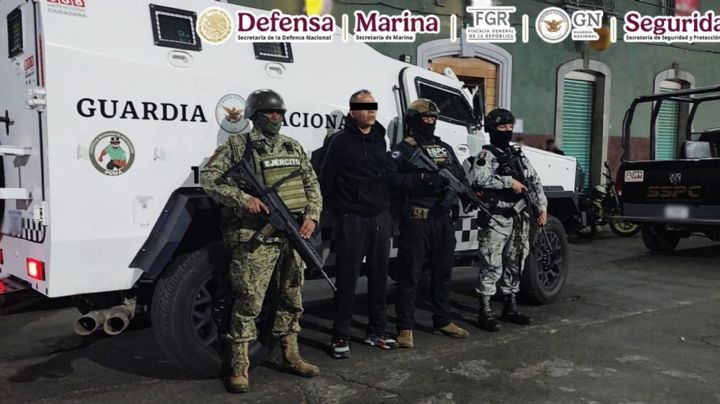 García Harfuch reporta la captura en la CDMX de presunto reclutador del CJNG