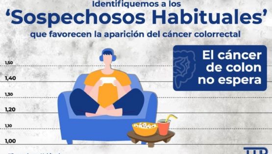 Oncólogos advierten de que la obesidad y el sedentarismo aumentan el riesgo de cáncer colorrectal