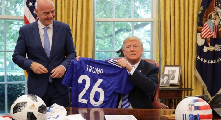 Trump liderará grupo de trabajo para preparar la Copa del Mundo 2026