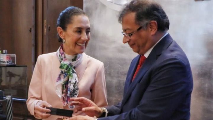 Gustavo Petro elogió a Claudia Sheinbaum en el Día Internacional de la Mujer