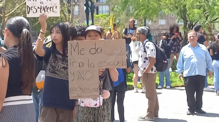 Estudiantes de la UdeG protestan en Jalisco; desaparecieron cuatro alumnos en dos semanas
