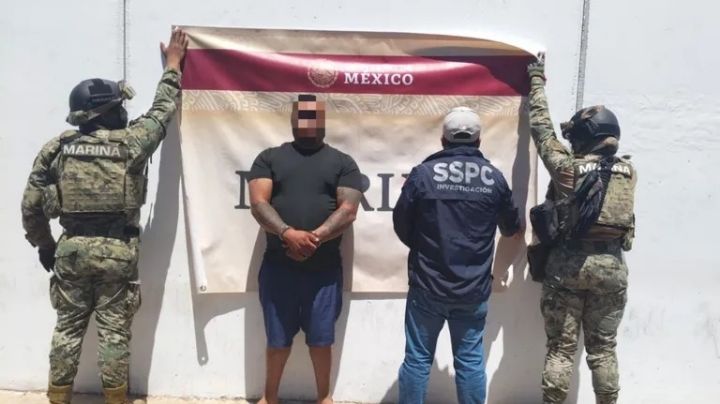 Detienen en Bahía de Kino a “4-40”, presunto miembro del Cártel Jalisco Nueva Generación