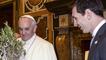 Messi despide al papa Francisco: "Gracias por hacer del mundo un lugar mejor"
