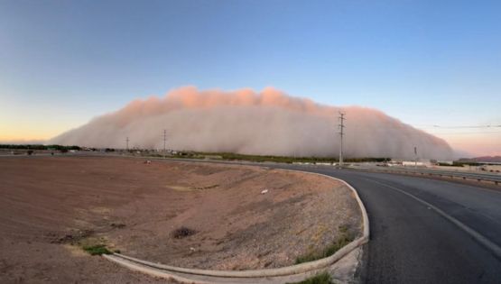 Tormenta de arena tipo haboob cubre Chihuahua (Videos)