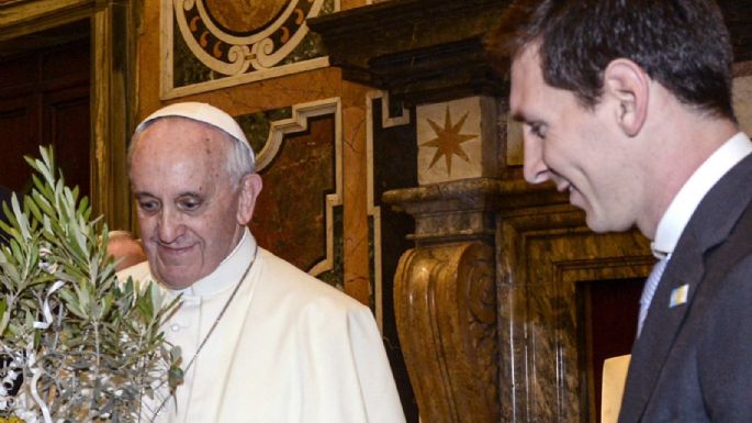 Messi despide al papa Francisco: "Gracias por hacer del mundo un lugar mejor"
