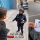 Policías en CDMX son exhibidos en VIDEO usando placas de cartón para extorsionar
