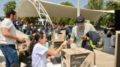 Foto ilustrativa de la nota titulada: Capacitan y equipan con 200 cascos de motocicleta a trabajadores de Uber en la CDMX