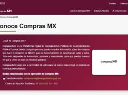 Ya está en línea Compras MX, el nuevo portal de contrataciones públicas que sustituye a Compranet
