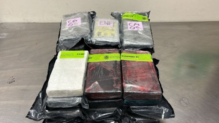 Autoridades aduaneras de EU incautan 850 mil dólares en cocaína en camioneta proveniente de México