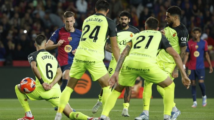 El Barcelona aumenta su ventaja en LaLiga al vencer 1-0 al Mallorca con gol de Dani Olmo