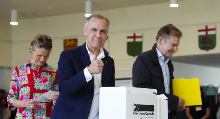 Partido Liberal del primer ministro Mark Carney gana las elecciones en Canadá