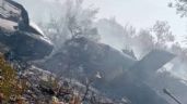 Foto ilustrativa de la nota titulada: Brigadistas resultan lesionados en desplome de helicóptero mientras combatían incendio forestal