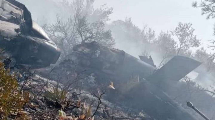 Brigadistas resultan lesionados en desplome de helicóptero mientras combatían incendio forestal