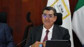 Foto ilustrativa de la nota titulada: Francisco Garduño entrega titularidad del INM al exgobernador de Puebla, Sergio Salomón Céspedes