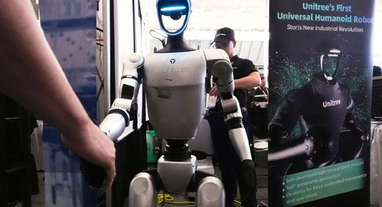 Fabricantes de robots en EU buscan superar a China, pero los aranceles podrían ser un factor