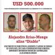 EU ofrece recompensa de medio mdd por el "Diablo", narco que pasa droga por México hacia EU