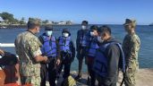Foto ilustrativa de la nota titulada: Náufragos peruanos y colombianos llegan a islas Galápagos tras rescate luego de 50 días a la deriva