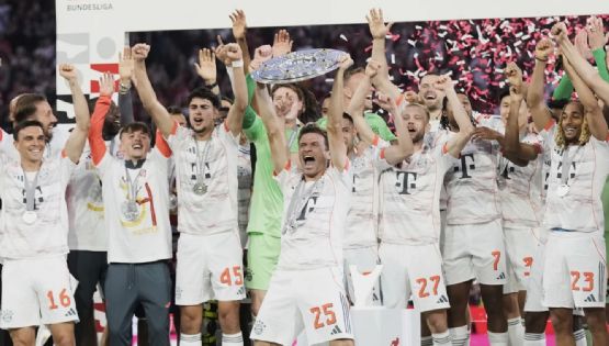 El Bayern de Múnich celebra el título de la Bundesliga y se despide de Thomas Müller