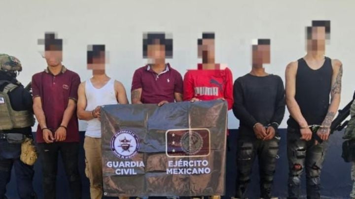 Detienen a seis venezolanos con armas y equipo táctico en Buenavista, Michoacán