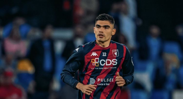 Johan Vásquez anota el gol del empate 2-2 del Genoa ante el Napoli (Video)