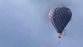 Foto ilustrativa de la nota titulada: Hombre cae al vació mientras su globo aerostático se incendiaba en Zacatecas (Videos)