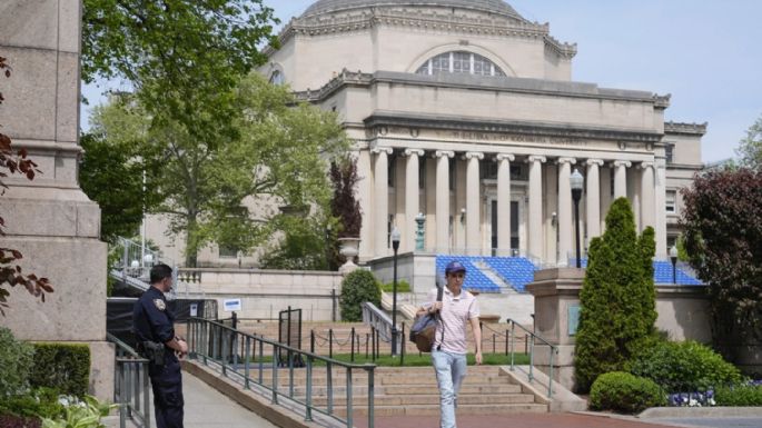 Universidad de Columbia suspende a más de 65 estudiantes tras protesta pro palestina en biblioteca