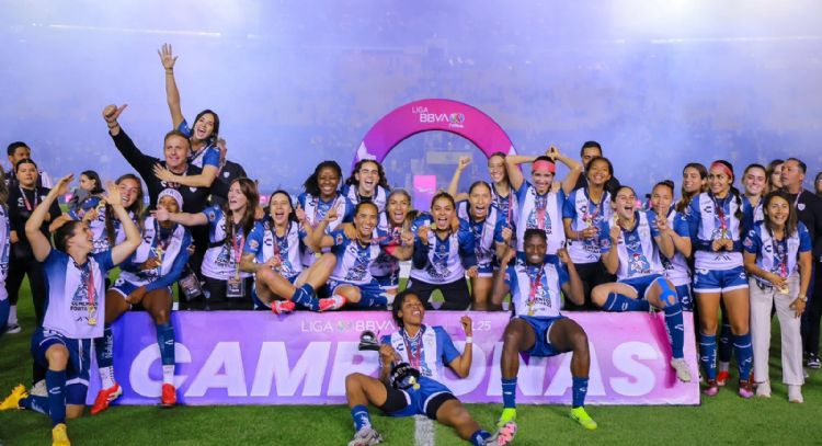 Pachuca vence 3-2 al América y conquista su primer título de la Liga MX Femenil