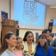 Sandra Cuevas reaparece en conferencia en la FES Aragón (Videos)