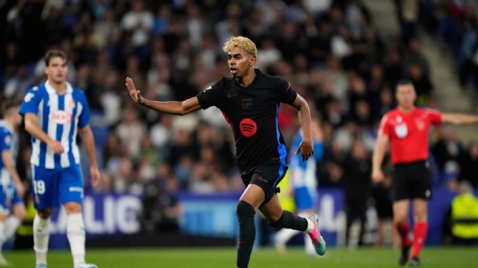 Lamine Yamal certifica el 28 título del Barcelona en la Liga de España (Videos)
