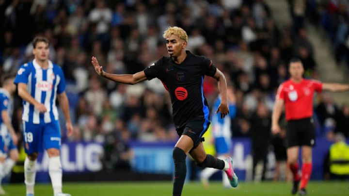 Lamine Yamal certifica el 28 título del Barcelona en la Liga de España (Videos)