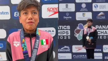 Clavadista mexicano de 12 años gana oro en Colombia y conmueve con su dedicatoria