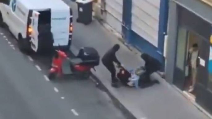 Tres encapuchados intentan secuestrar a hija de magnate de criptomonedas en París (Video)