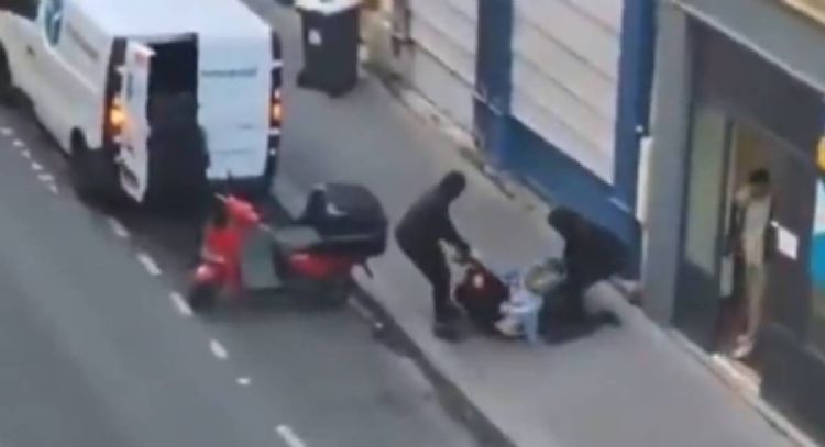 Tres encapuchados intentan secuestrar a hija de magnate de criptomonedas en París (Video)