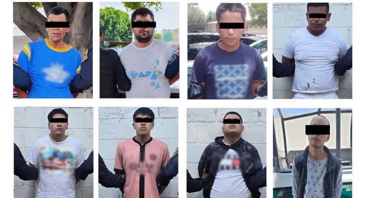 Detienen a 12 presuntos integrantes de una célula de la Unión de Tepito