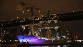Tripulación del buque Cuauhtémoc retornó a Veracruz; hay dos cadetes hospitalizados en NY